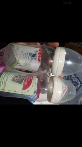 ส่งต่อขวดนมพีเจ้นมือ1ค่ะ