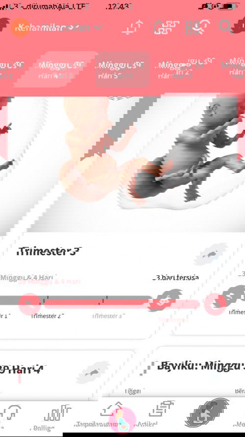 Semoga dilancarkan proses persalinan