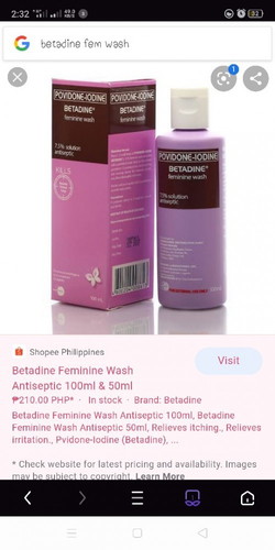 Betadine Fem Wash