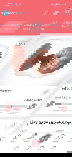 5 weeks and 3 days preggy