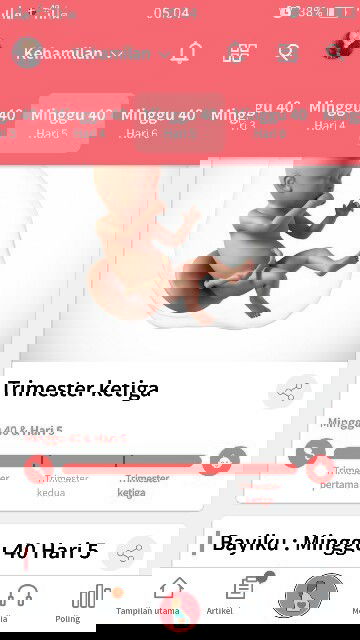 lewat hpl 5 hari belum ada tanda tanda