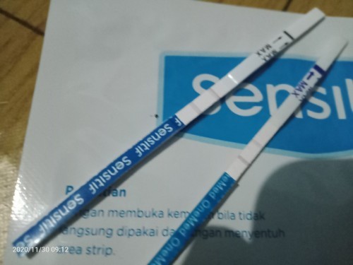 Saya udah telat 8hri tp waktu saya tespack 2x udh garis 2 tp samar ,,,
Bagaimna bun?