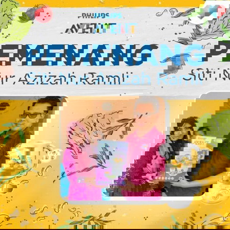 Tahniah kepada pemenang 1 Komen 1 Jawapan Menang Philips Avent Baby Foodmaker 4-in-1 !