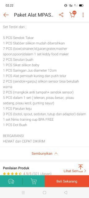 MPASI pertama anakku