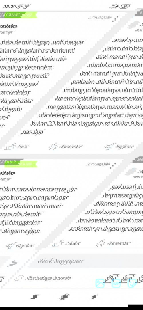 Bayi kelelep di bak mandi