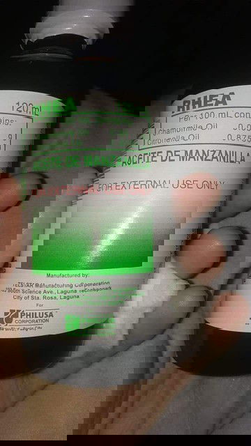 Aceite de manzanilla is it good?