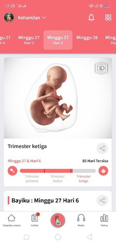 Masuk trimester tiga nafsu makan berkurang, gimana solusinya Bun?