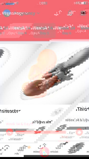 @ 34w 5d breech parin c baby.. kakastress na... wag nman sana ma cs.. natry ko na ibang technic,...