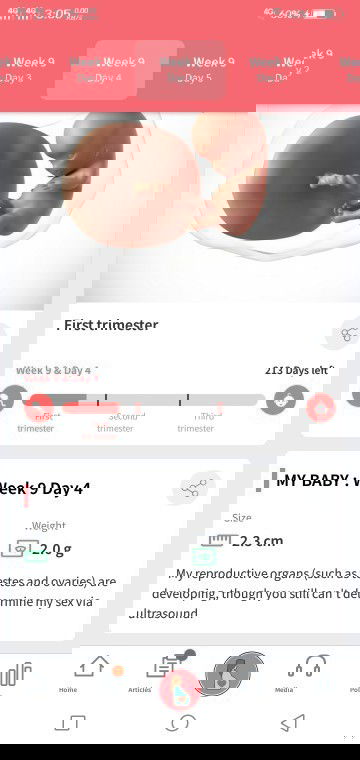 Sa mga week9  jan patingin naman ng belly nyo ☺