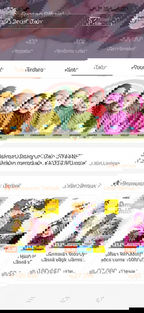 Hijab & Gamis untuk Baby