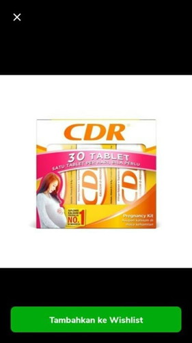 CDR suplemen kalsium