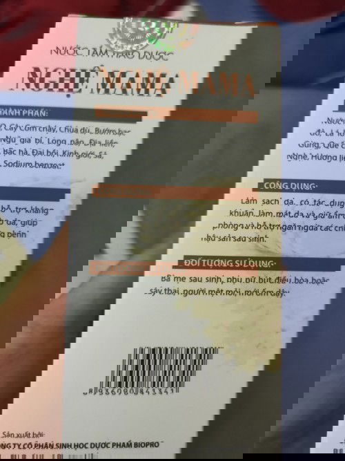 Nước tắm thảo dược