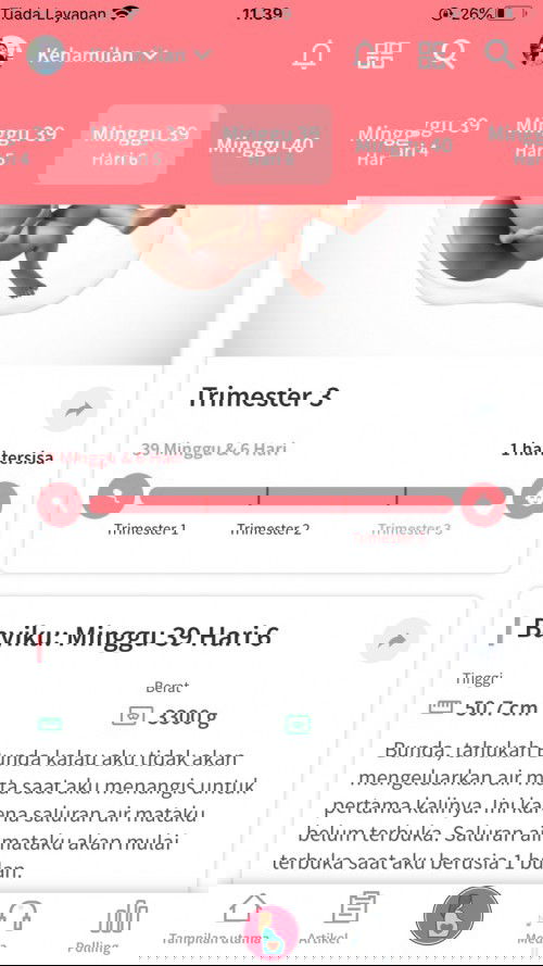 1hari menjelang HPL 4des2020