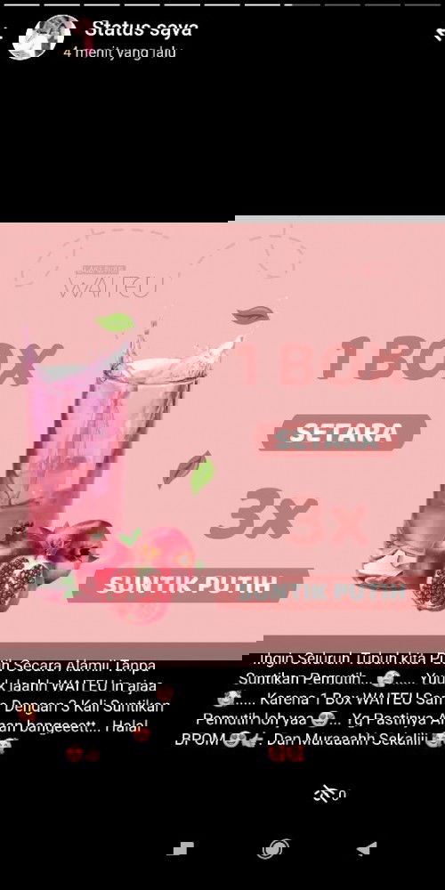 WAITEU Minuman BerCollagen Tinggi