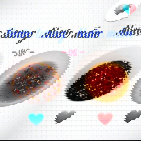 Nước mắm vs nước tương