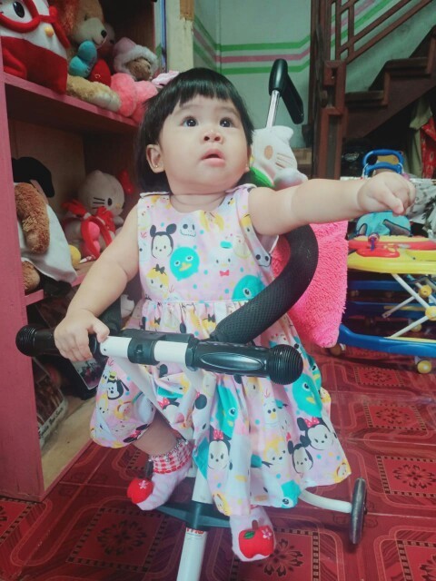 belum bisa duduk sendiri