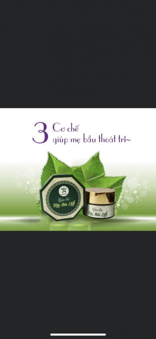 Các c ơi có ai dùng kem Mộc Hoa Linh này chưa ạ?