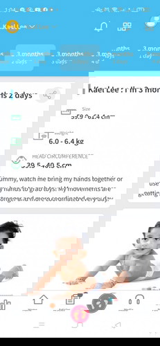 Weight according to app