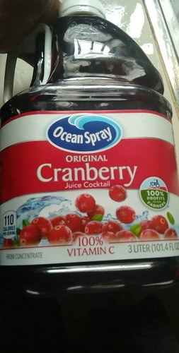 Cranberry cocktail
