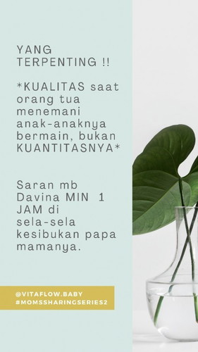 Siapa yg lebih sering menemani si kecil bermain? ๐๐๐