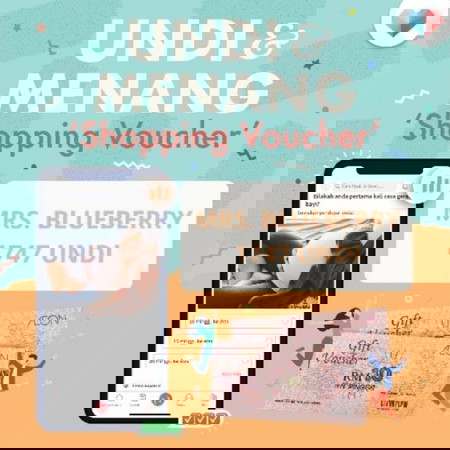 Tahniah kepada pemenang Undi & Menang 'Shopping Voucher'!