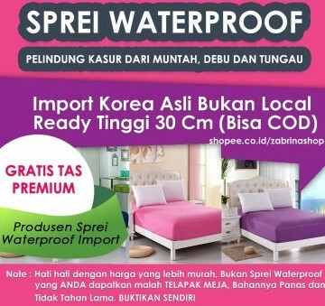 sprei waterproof