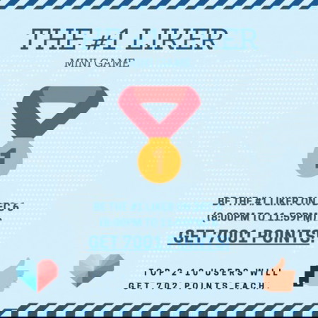Are You The #1 Liker? mini game