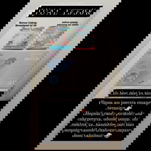 JUAL POMPA ASI SPECTRA MURAH BARU ORI