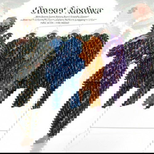 Oneset / tie dye / pajamas / piyama / Setcel / baju tidur