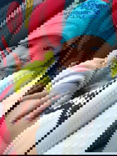 หมาน้อยของแม่มีฟัน 2 ซี่แล้ว