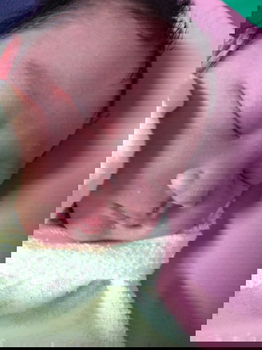 แตกแล้วจ้า กำหนด10ธ.ค. ออก7ธ.ค. ลูกสาว น้ำหนัก 3,035กรัม
ออกง่าย แต่ตอนปวดทรมานมาก #ท้องแรกจร้าโล่งๆ