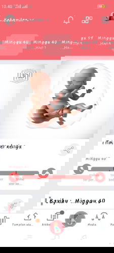 Tepat hpl tapi belum lahir