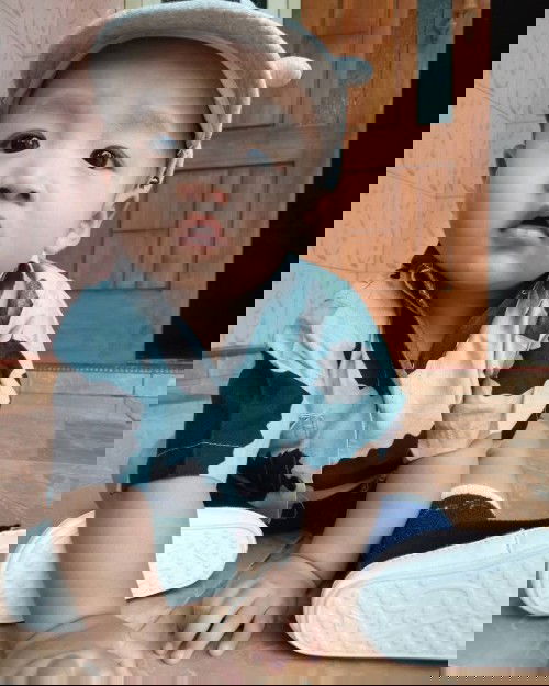 Belum bisa merangkak