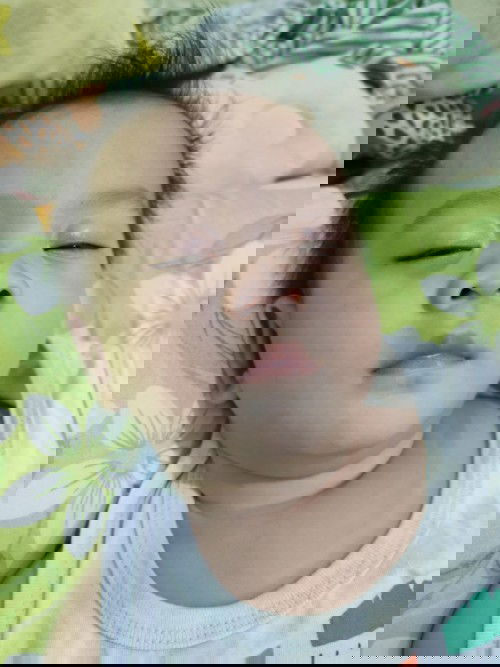 Gara2 anak tidur jam makan malam jd terlewat