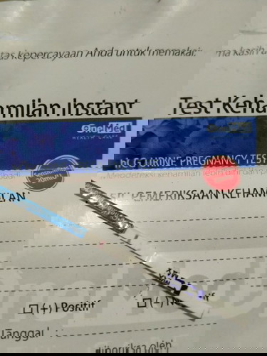 Gimana klu hasil tespack samar ? Apakah hamil ?