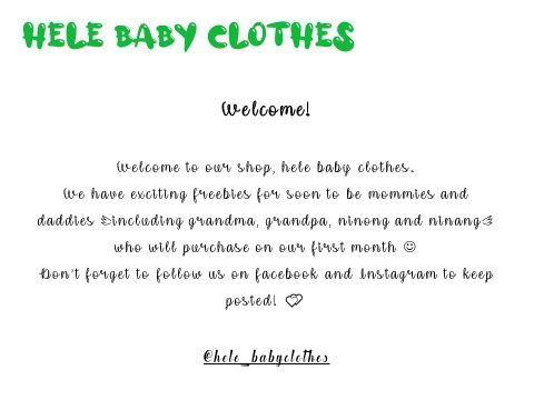 Baby Clothes Business