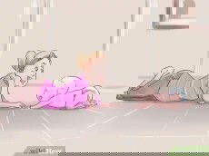 Pertama tengkurep sendiri