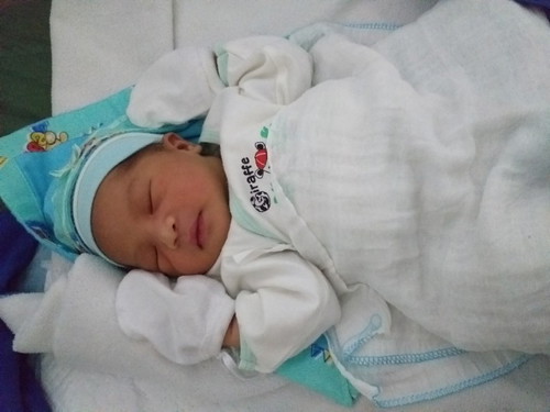 21 hours labor.