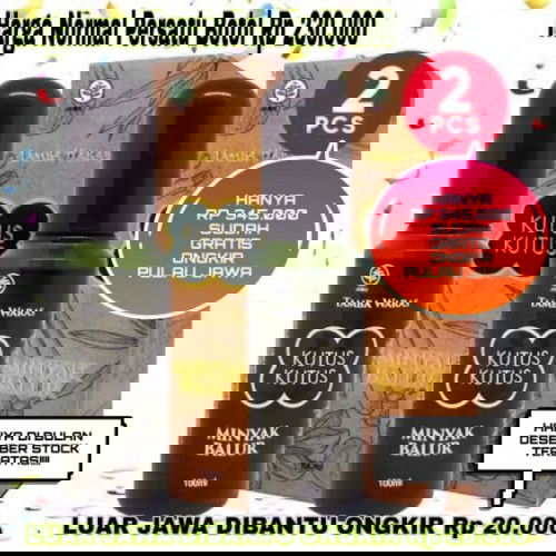 JUAL MINYAK KUTUS-KUTUS