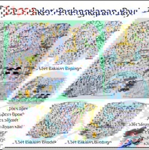 Jual paket perlengkapan bayi 31 pcs free ongkir jawa