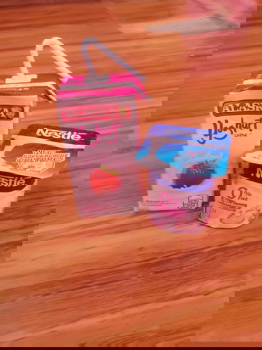 Yogurt drink and food