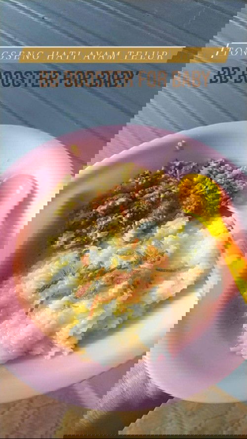 Tongseng hati ayam telur, BB Booster for baby