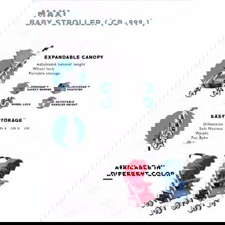 Jual stroller chrisbell CB-999