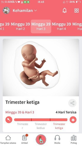 Tanda2 melahirkan?