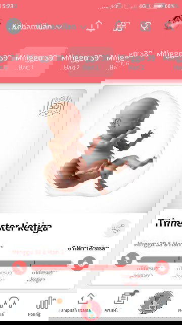 alhamdullilah ...Sekian lama menunggu tanda" si dde