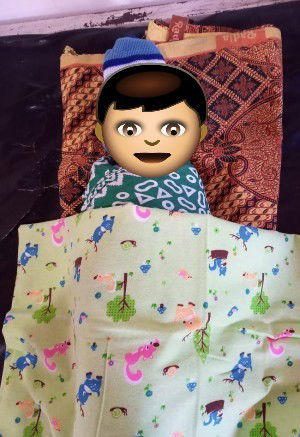 Lahir jam 09:55 pagi bb 3kg 2 ons