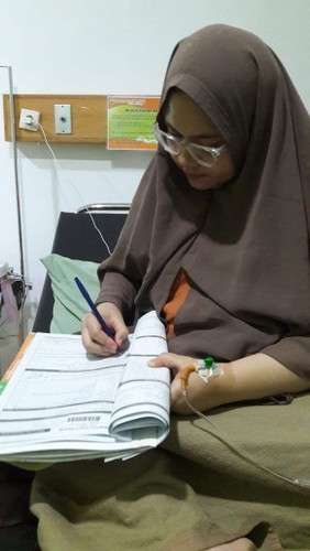 #Ibujuara trimester 3, ttd persetujuan SC - lahiran tanpa suami.