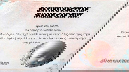 Bayi Kagetan? Wajar bun