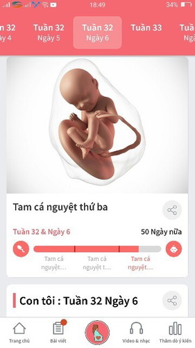 Mong chờ từng ngày để đc gặp con iu