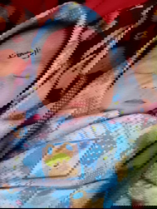 Lahir setelah kontraksi selama 24jam